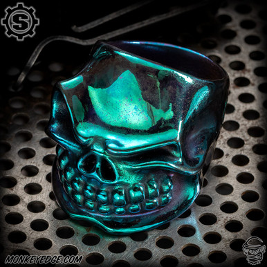 Monkey Edge - Starlingear Ring: Slickster Puncher - Titanium Green