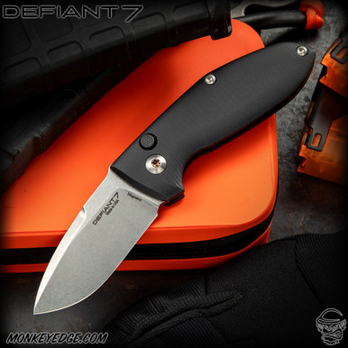 Monkey Edge - Defiant 7 Folder: Alpha (Tom Krein Design) - Stonewashed