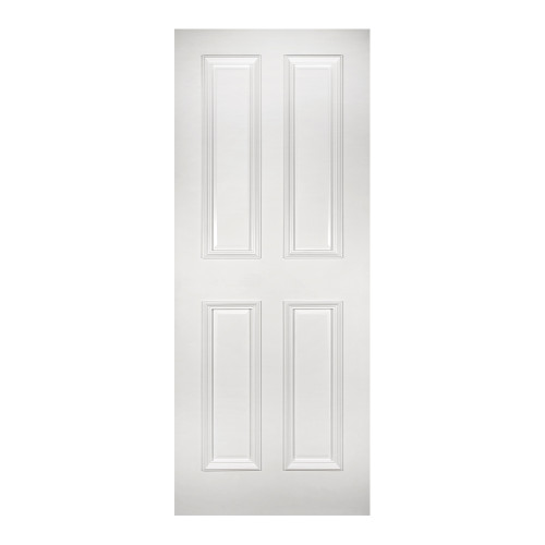 Deanta Rochester White Primed Standard Door