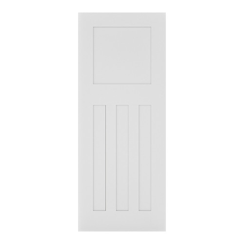 Deanta Cambridge White Primed Fire Door