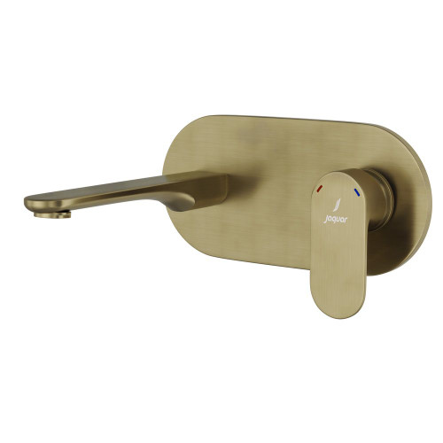 Jaquar 2 Hole Wall Mounted Basin Mixer in Antique Bronze