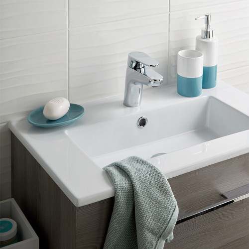 Vado Ava Mono Basin Mixer with Push Button Waste