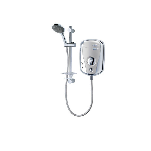 Vado All Chrome Slimline Electric Shower 8.5kW