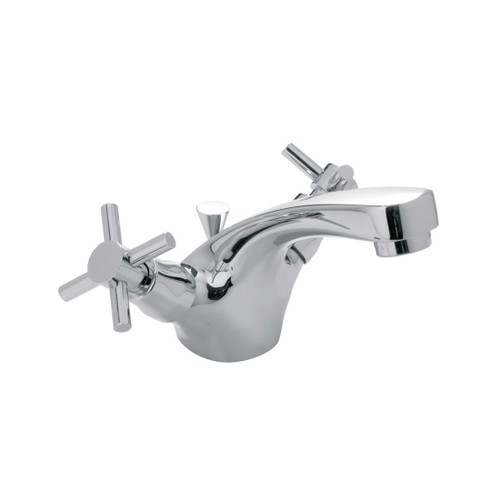 Vecta Mono Basin Mixer 1/4 Turn + Pop-Up Waste