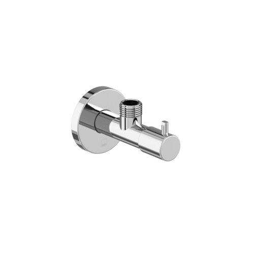 Contemporary Angle Valve Wall Mounted 1/4 Turn 1/2" x 1/2" Including Integral Filter