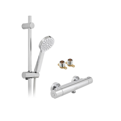 Vado Sirkel Single-Function Thermostatic Shower Package