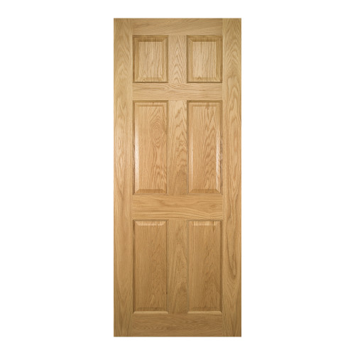 Deanta Oxford Prefinished Oak Standard Door