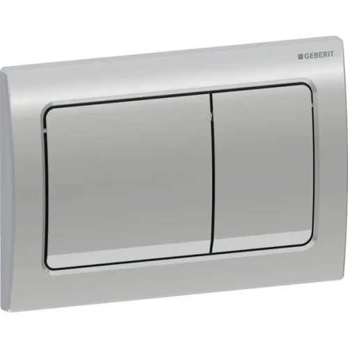 Geberit Alpha01 Dual Flush Plate Square