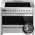 Smeg Opera Electric Range Cooker in Stainless Steel A2PYID-81