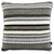 Zinc Textile Poncho Stripe 50cm Cushion Mineral