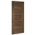 Deanta Valencia Prefinished Walnut Fire Door