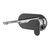 Jaquar 2 Hole Wall Mounted Basin Mixer in Black Chrome