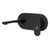 Jaquar Opal Prime 2 Hole Wall Mounted Basin Mixer  in Matt Black