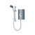 Elegance Grey Electric Shower with Soft Press Illuminated Buttons 9.5kW