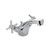 Vecta Mono Basin Mixer 1/4 Turn + Pop-Up Waste