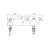 Vecta Mono Basin Mixer 1/4 Turn + Pop-Up Waste