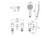Vado Metiz Bath Shower Mixer with Shower Kit