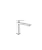Tissino Sentire Basin Midi Height Mono Cube Handle