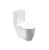 Saneux Uni Close Coupled Open Back Rimless WC Pan