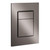 Grohe Skate Cosmopolitan S Flush Plate - Hard Graphite