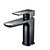 Mura Black Mono Basin Mixer