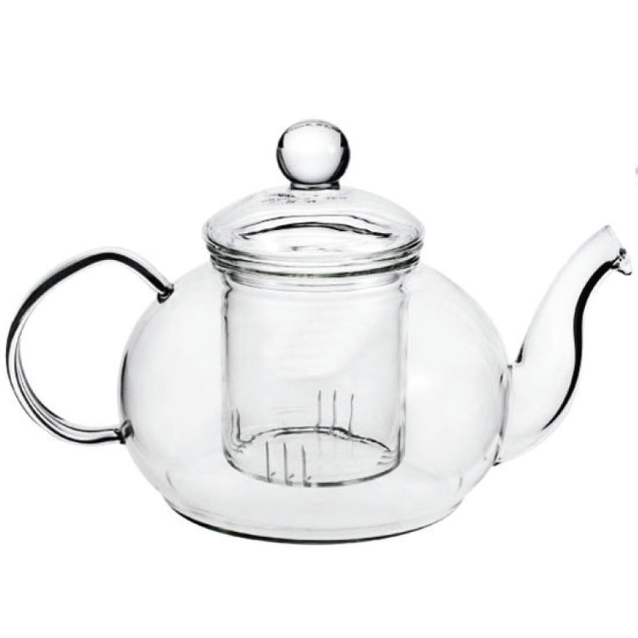 Full Leaf Glass Infuser Teapot