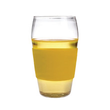 Double glass cup with yellow - 30 pcs Per Case