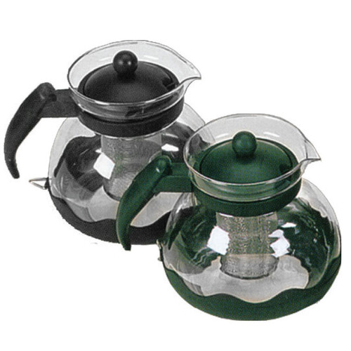 Hunter Green 1500ml Economy Teapot With Infuser - 24 pcs Per Case