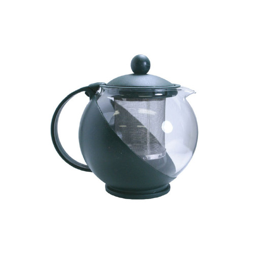 Hunter Green 1250ml Economy Teapot With Infuser - 24 pcs Per Case