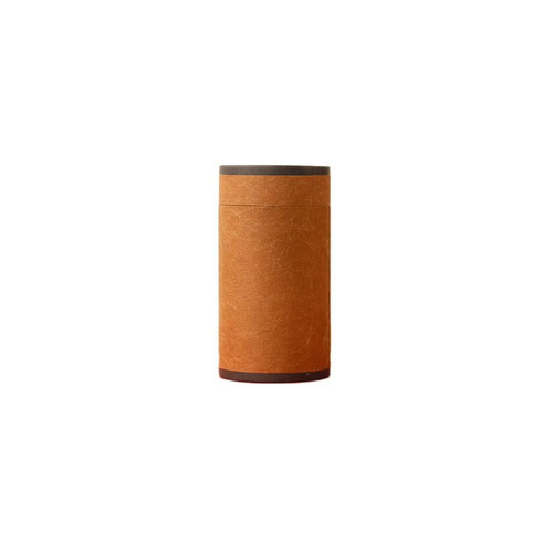 Brown 4 oz Retail Canisters: Paper Cylindrical Cans - 24 pcs Per Case