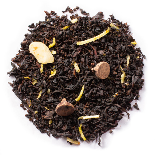 Midnight Choco Loco Blend Of Black tea, Shredded Coconut, Almond Slices and Chocolate Pieces