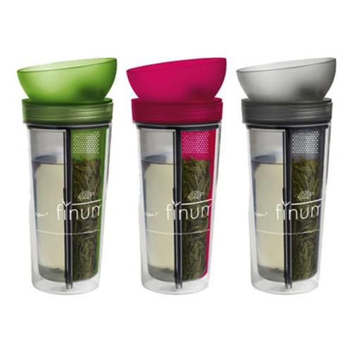 10 fl oz Tea Traveler ZITA with Infuser BPA Free Tumbler - 6 pcs Per Case