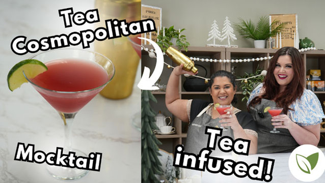 Drinks with TeaVendor: Mock Tea Cosmopolitan