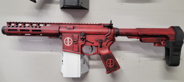 Battleworn Deadpool 5.56 nato pistol