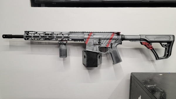 Jurassic Park AR-15 5.56 nato rifle
