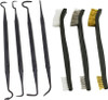 Tipton 7 Piece Gun Cleaning Polymer Pick and Brush Set