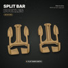 Buckles - Split Bar - Male (MCR harness upgrade) Set of two