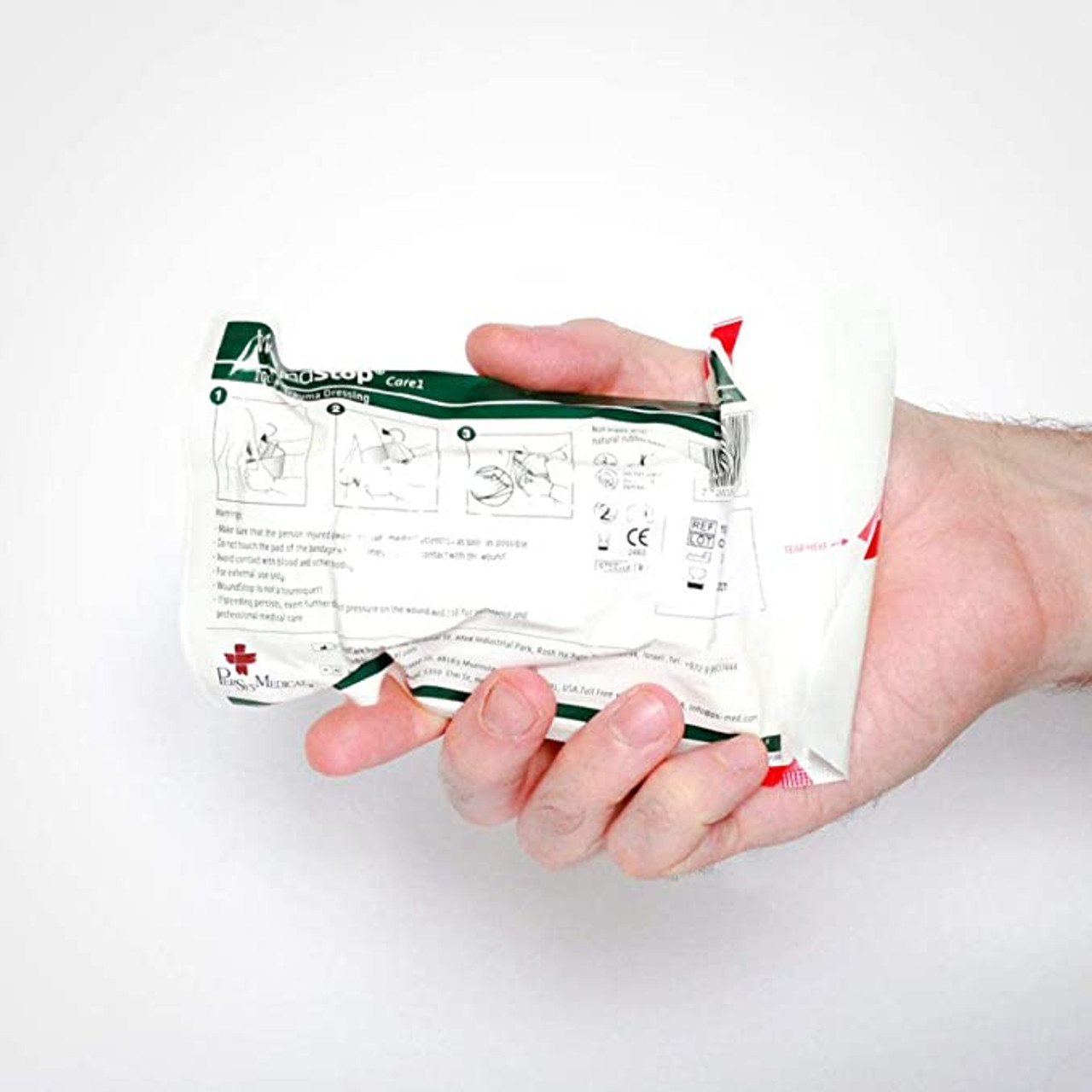 Wound Stop 4" Blast Bandage(White)