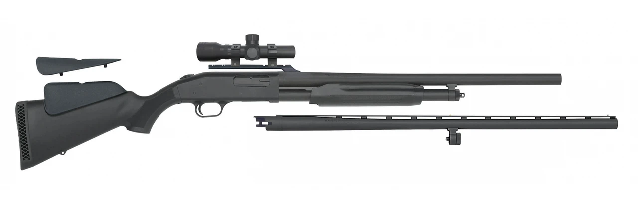 Mossberg 500 Field Combo 24"RS /28"VR w/ Scope - 12GA