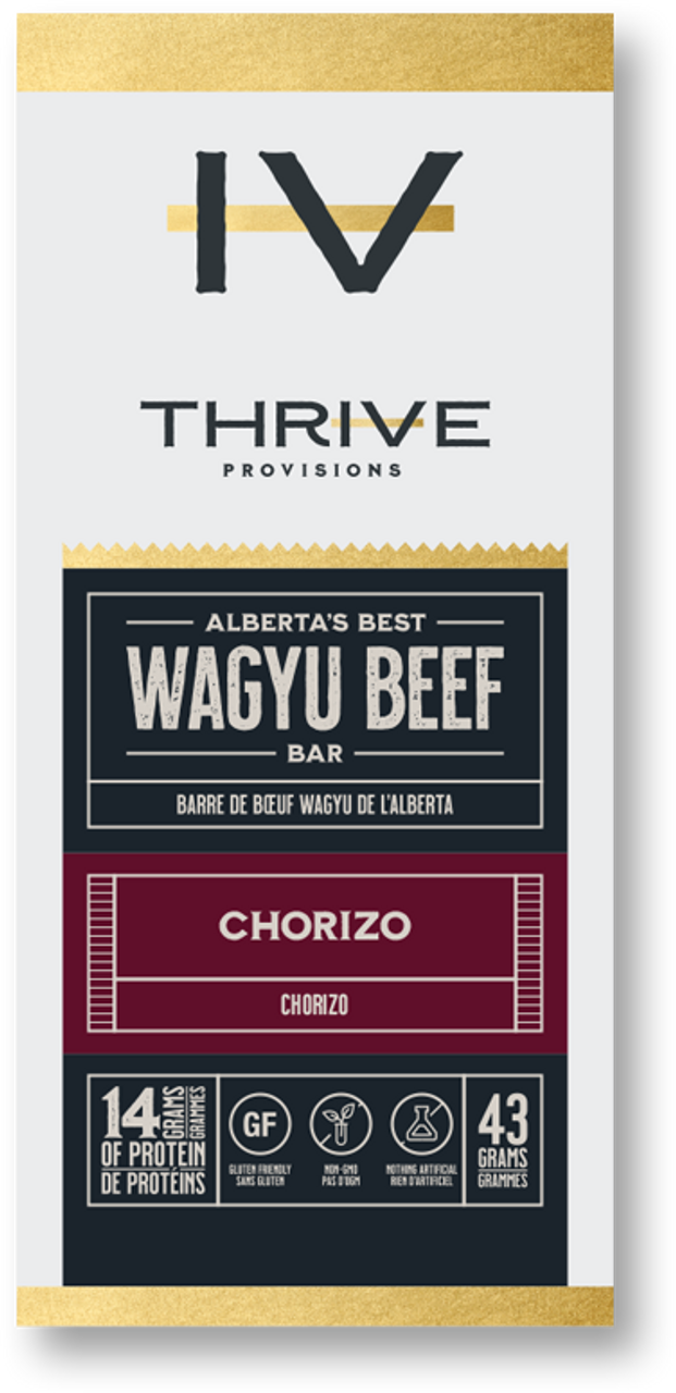 Thrive Provisions Beef Protein Bar - Chorizo