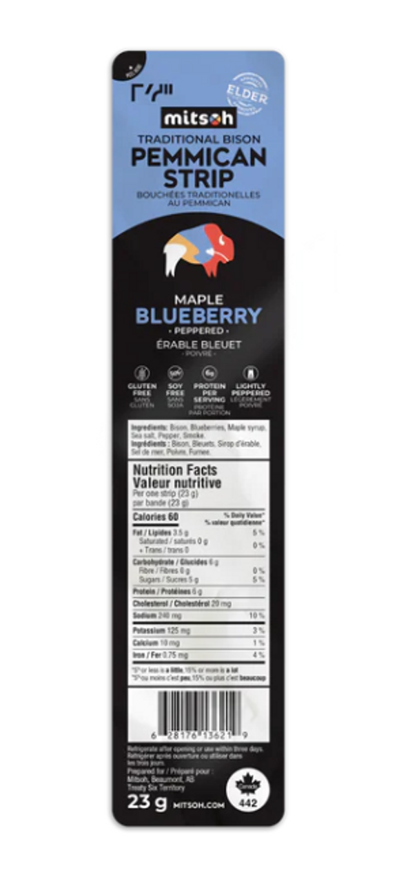 Mitsoh Traditional Bison Pemmican Strip