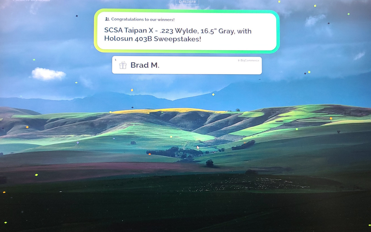 SCSA Taipan X - .223 Wylde, 16.5" Gray, with Holosun 403B Sweepstakes!