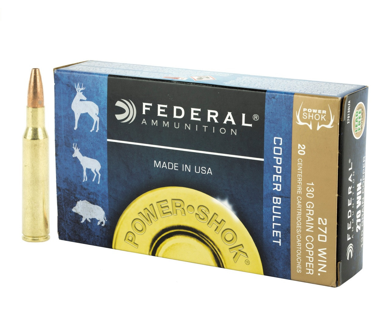 Federal 270 Win Copper HP Federal 270 Win Copper HP