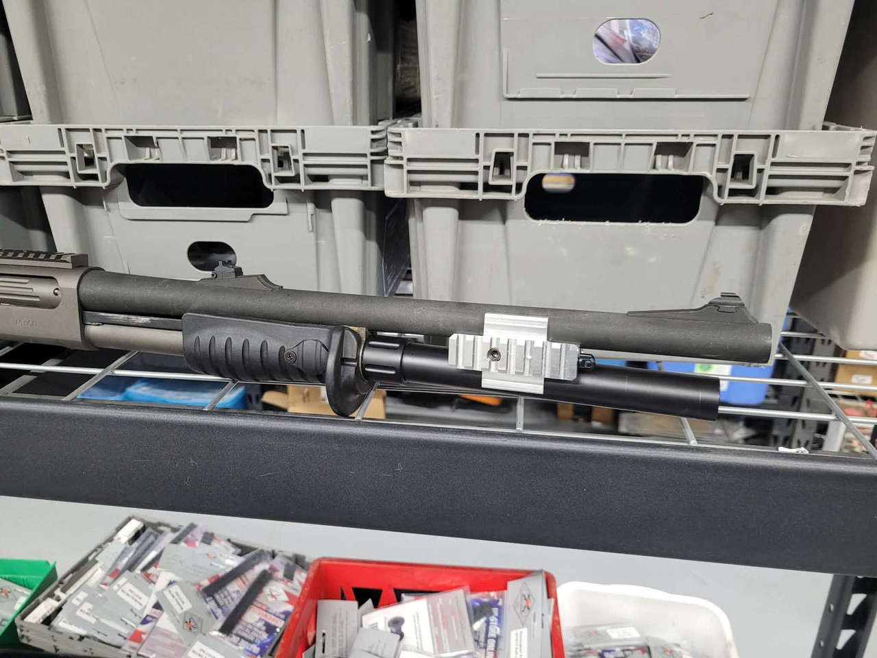 MCS Barrel Clamp With Light Rail