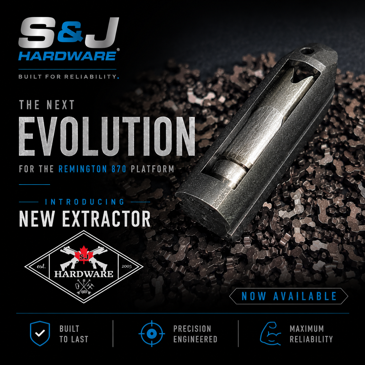 Extractor for Remington 870 and 1100