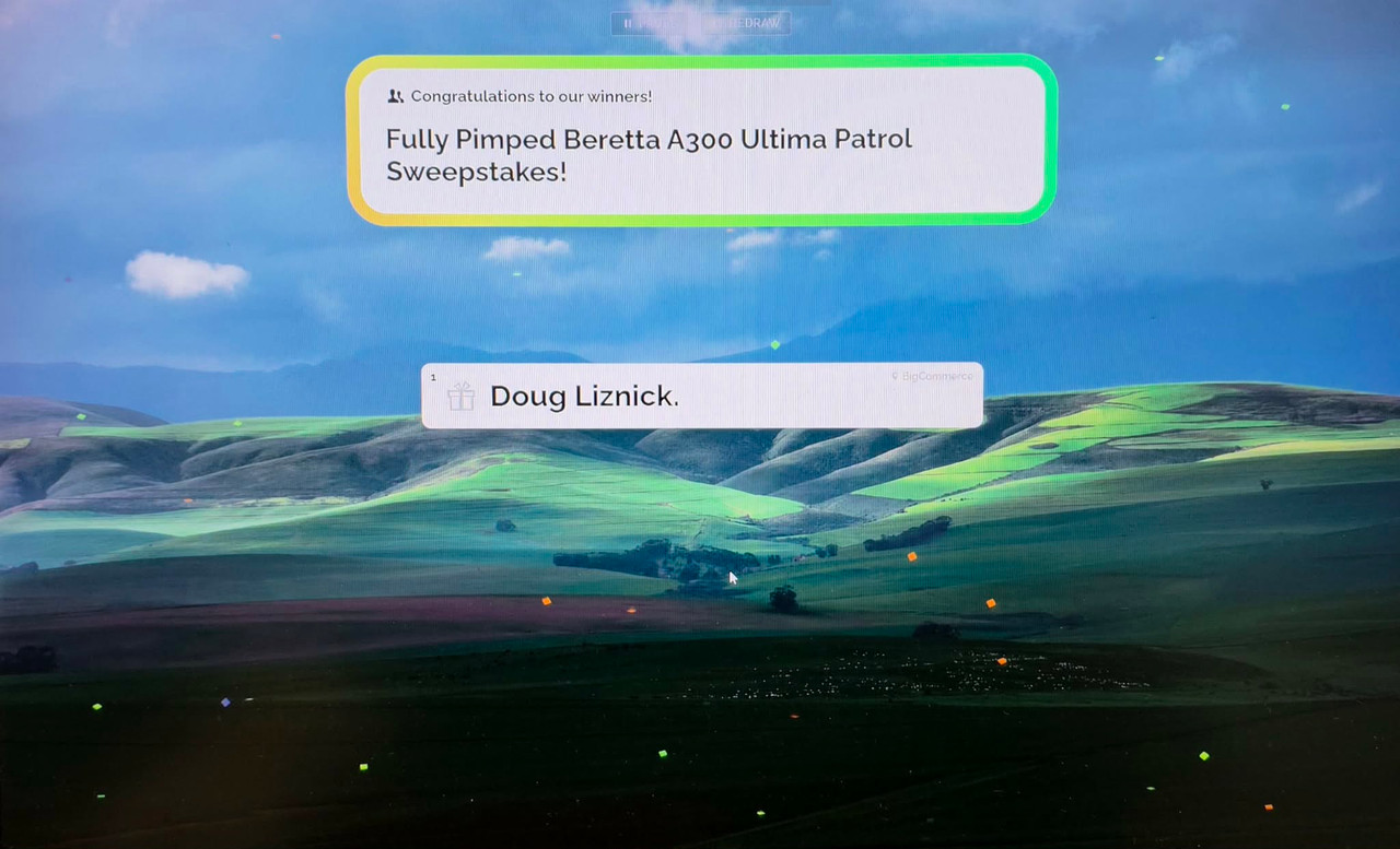 Fully Pimped Beretta A300 Ultima Patrol Sweepstakes!