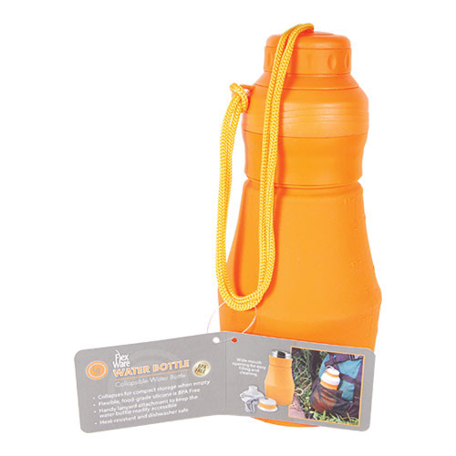 Collapsible Water Bottle - Orange