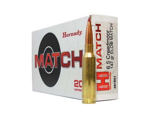 Hornady Match 140gr ELD, 6.5 Creedmoor - 20 Rounds