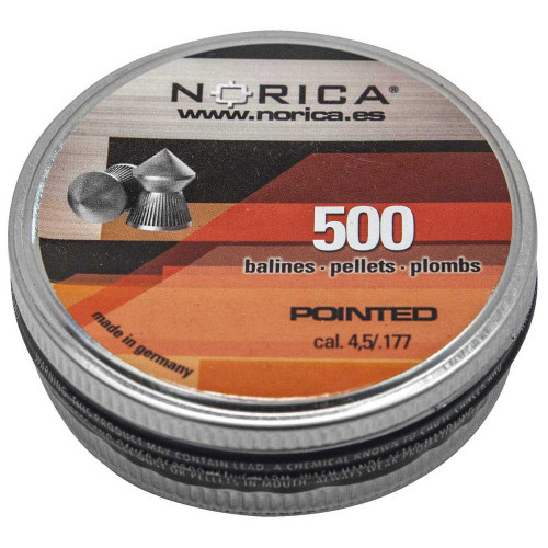Norica cal. 4,5/.177 Pointed Pellets, 500rds