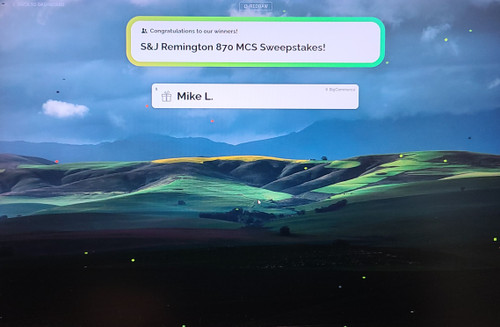 S&J Remington 870 MCS Sweepstakes!